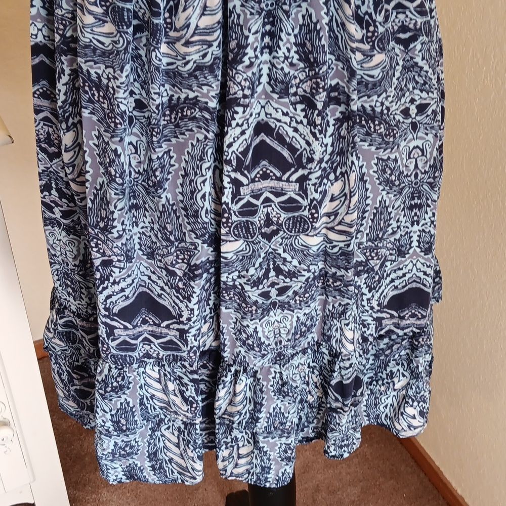 Sundance Skye Dress With Flutter Sleeves. Cottagecore. Beachy. Coastal Cowgirl - Picture 10 of 14